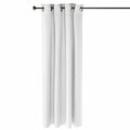 Furinno Collins Blackout Curtain, 52 x 63 in. - 1 Panel - White FC66003WH